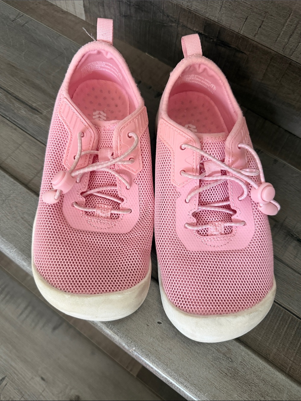 all in motion Light Pink Mesh Water Shoes with Toggle
